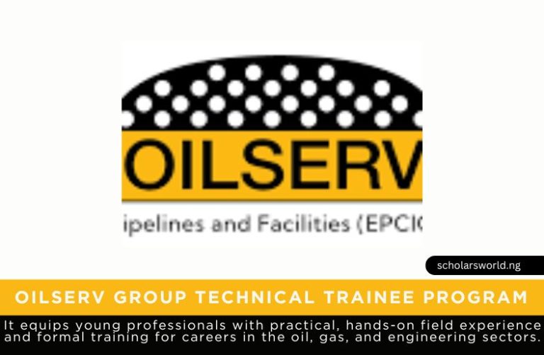 Oilserv Limited Technical Trainee Program 2026 logo